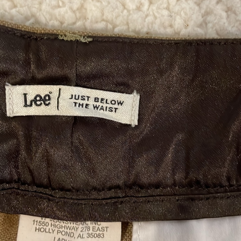 Lee Just Below The Waist Wide Leg Trousers 8M - Picture 7 of 8